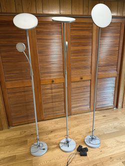 Three Floor Standing Lights