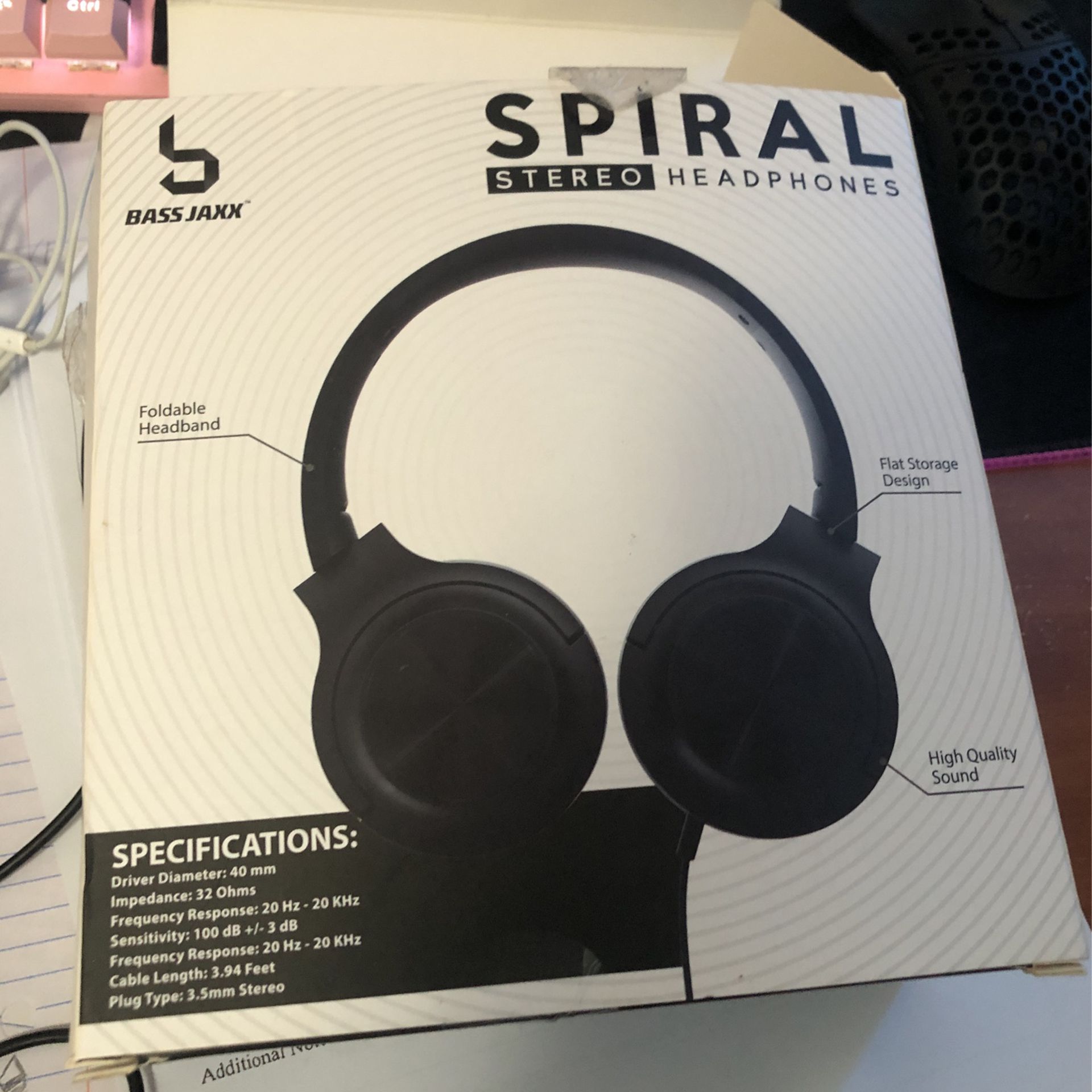 Spiral Headphones 
