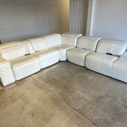 🛋️ Electric Reclining Sectional Sofa – Delivery available