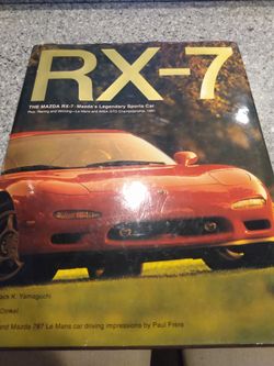 Hardcover Book RX7 Sport Car