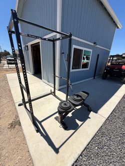 Titan fitness rack