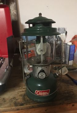 Coleman lantern