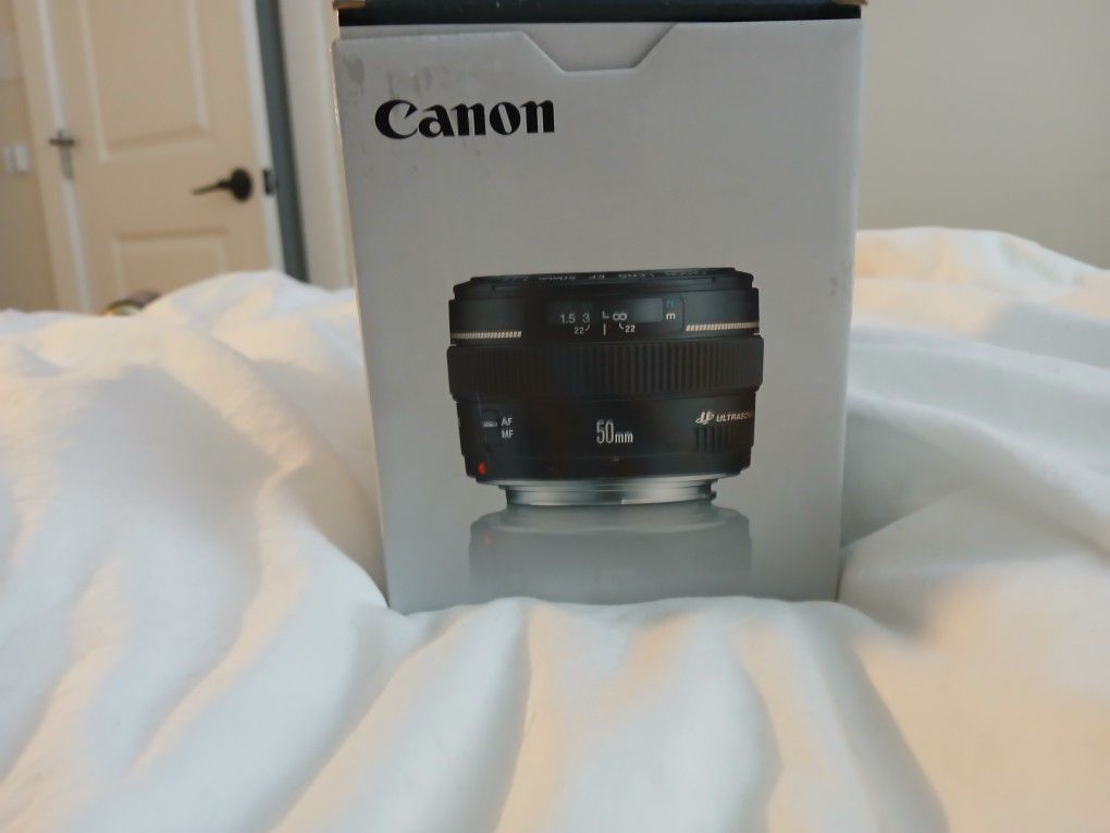 Cannon Lens 50 Mm 1.4