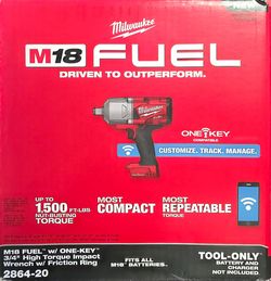 Milwaukee fuel one key 3/4 Impact Wrench