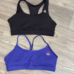 Reebok Sport Bras Size Large 
