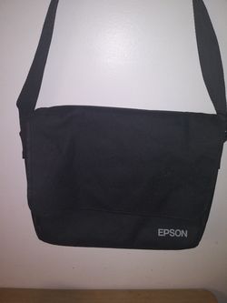 Vintage epson laptop computer carrying bag
