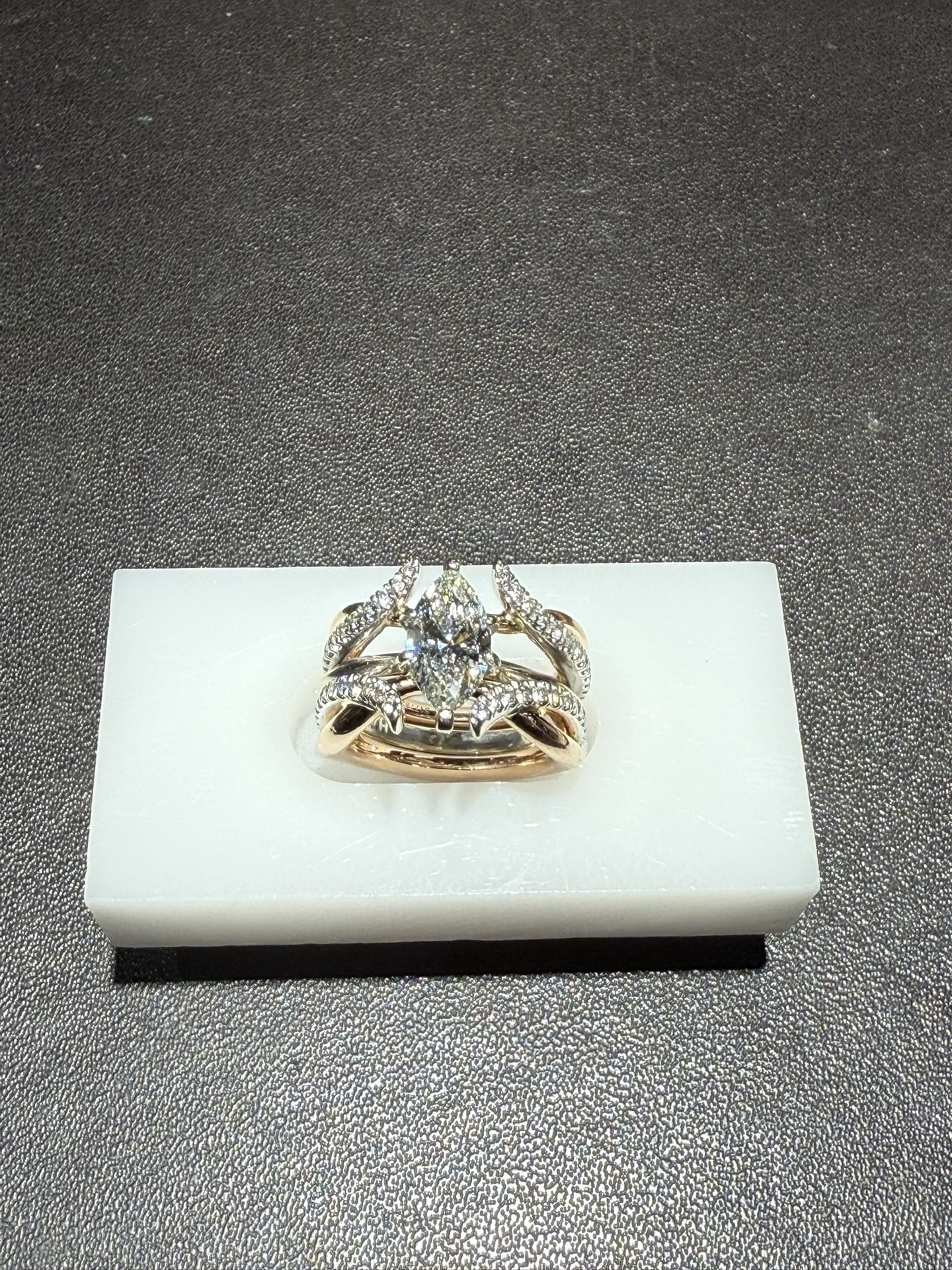 Diamond Ring Set (Rose Gold/ White Gold)
