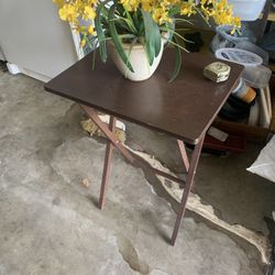 Wooden Folding Table $6