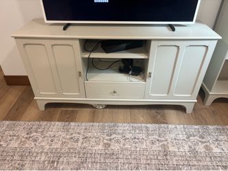 IKEA LOMMARP Entertainment Center - beige/grey