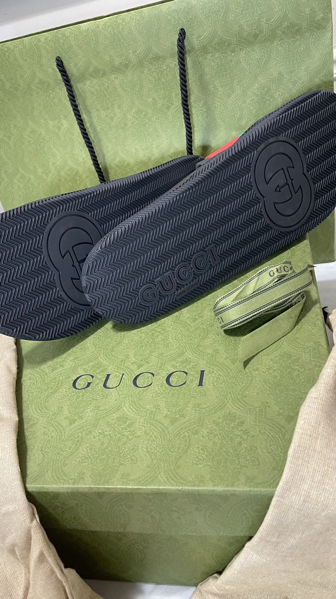Mens Gucci Slides