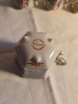 KUTANI China tea cups by KOSEN Made In Japan!!