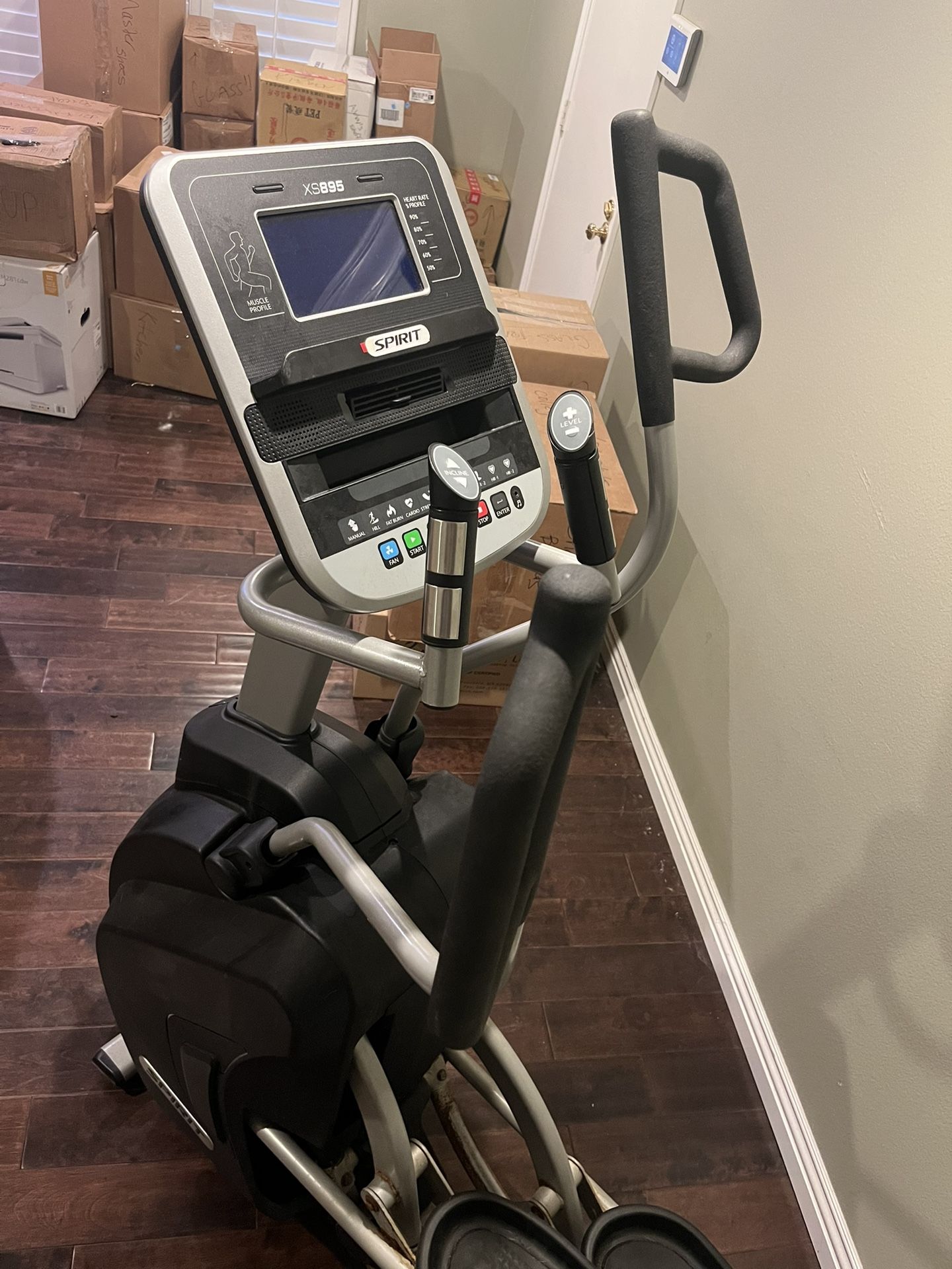 Spirit Fitness XS895 Elliptical Machine Stepper