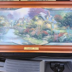 Lamplight Lane Thomas Kinkade 