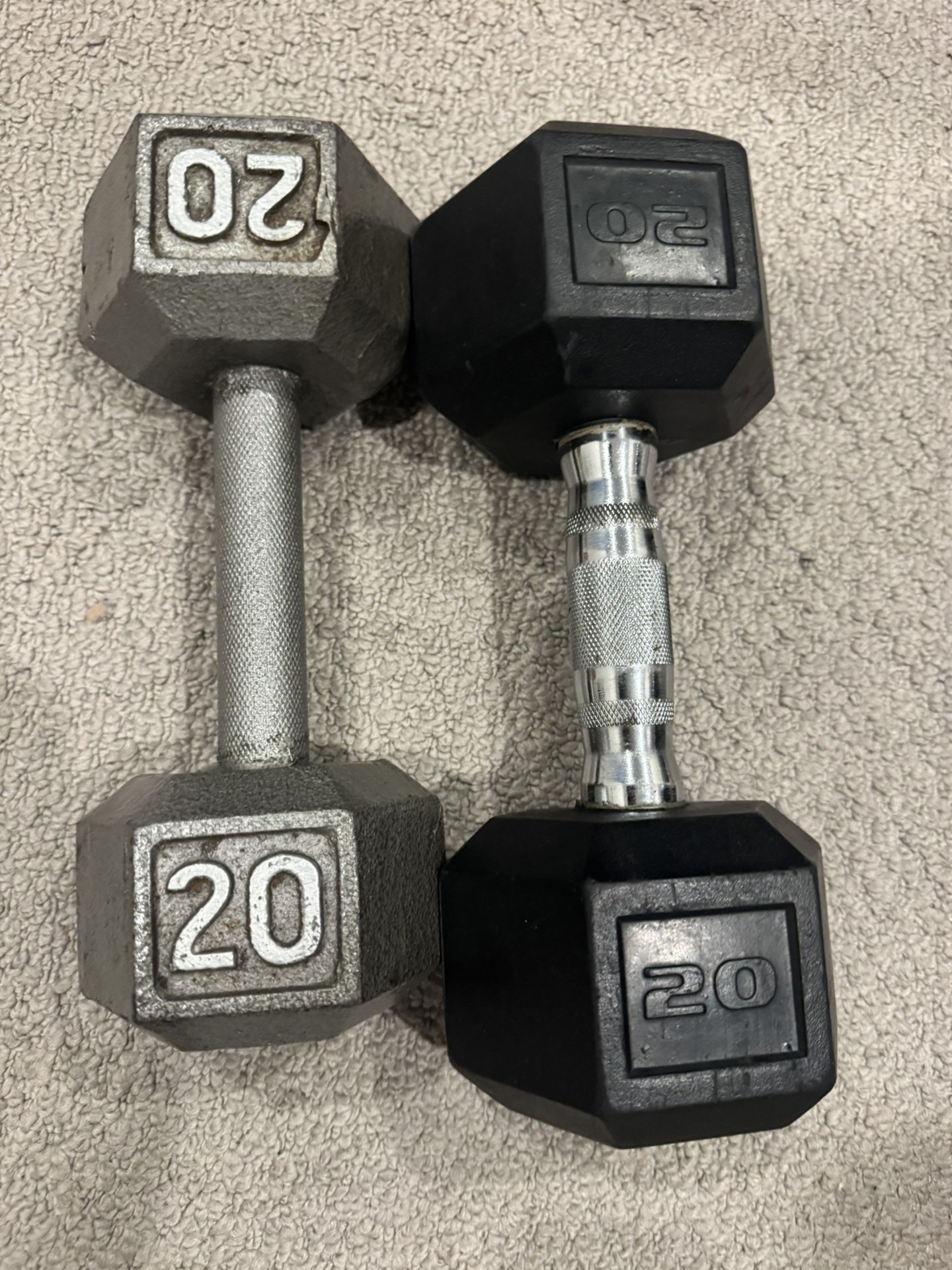 20 Pound Dumbbells