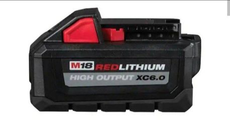 Milwaukee M18 18-Volt Lithium-Ion High Output Battery Pack 6.0Ah