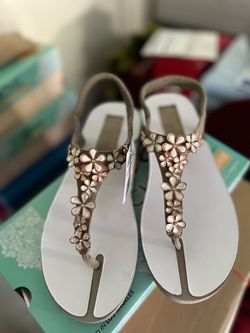 Skechers Cali jeweled sandals
