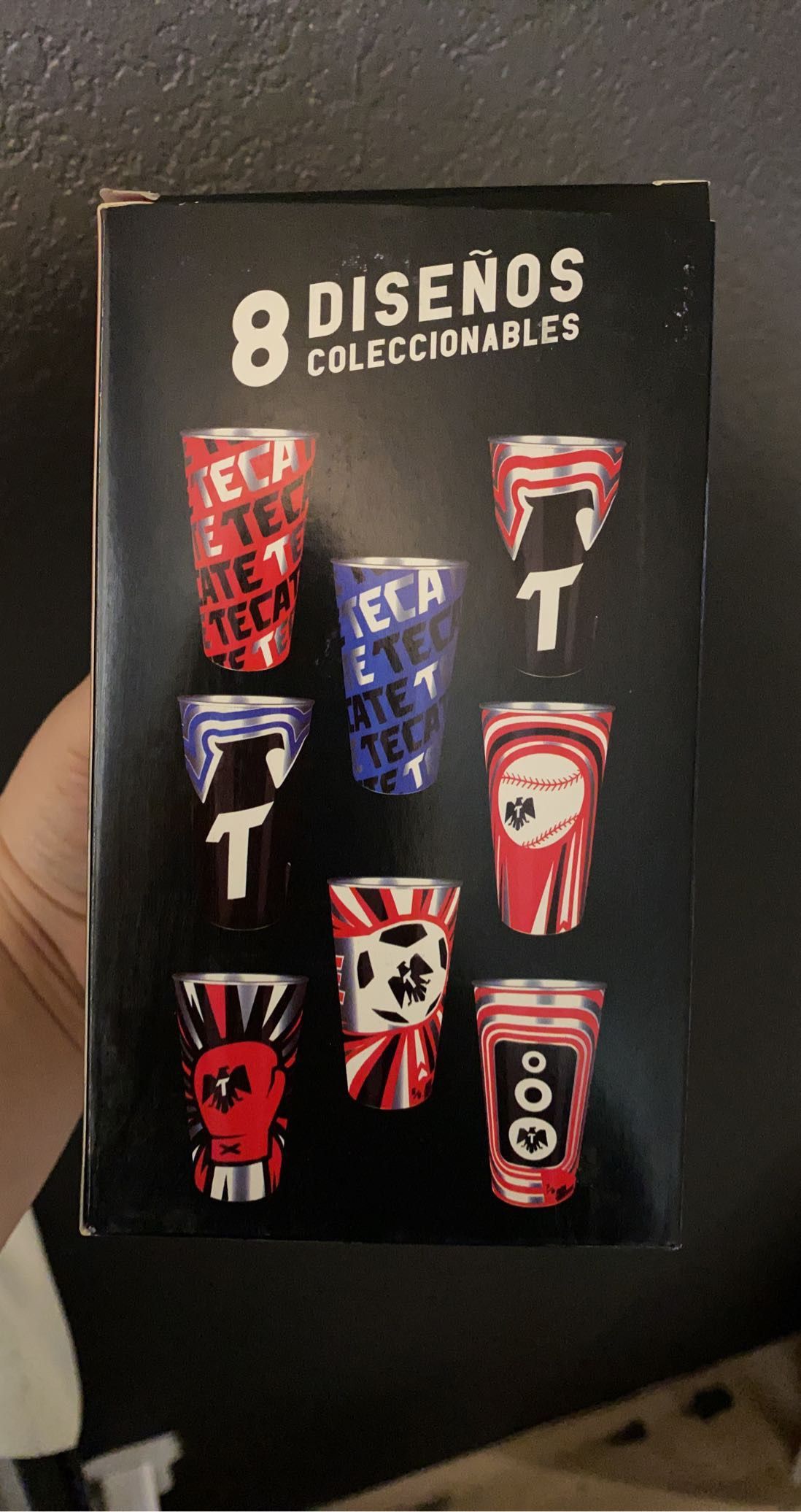 Vasos de aluminio Tecate