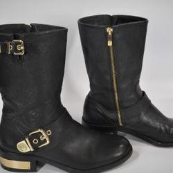 Black Winchell Moto Boots/Booties
