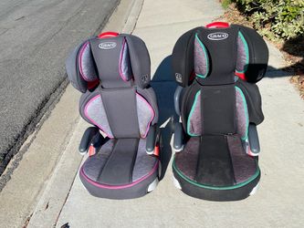 Graco Highback Booster Car Seats – Set of 2