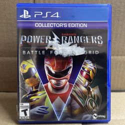 PlayStation 4 Game PS4 Power Rangers Battle For The Grid