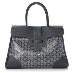 GOYARD  Goyardine Saigon Tote Grey 