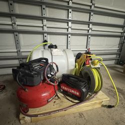 Mobile Auto Detailing Setup 