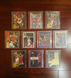 Michael Jordan Basketball 10-Card Lot!
