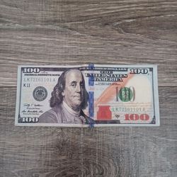 $100 Bill Novelty