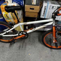 Tony Hawk White And Orange Bike