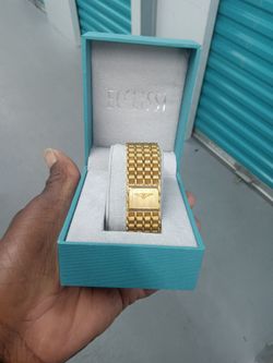 Longines ladies wrist watch gold plated