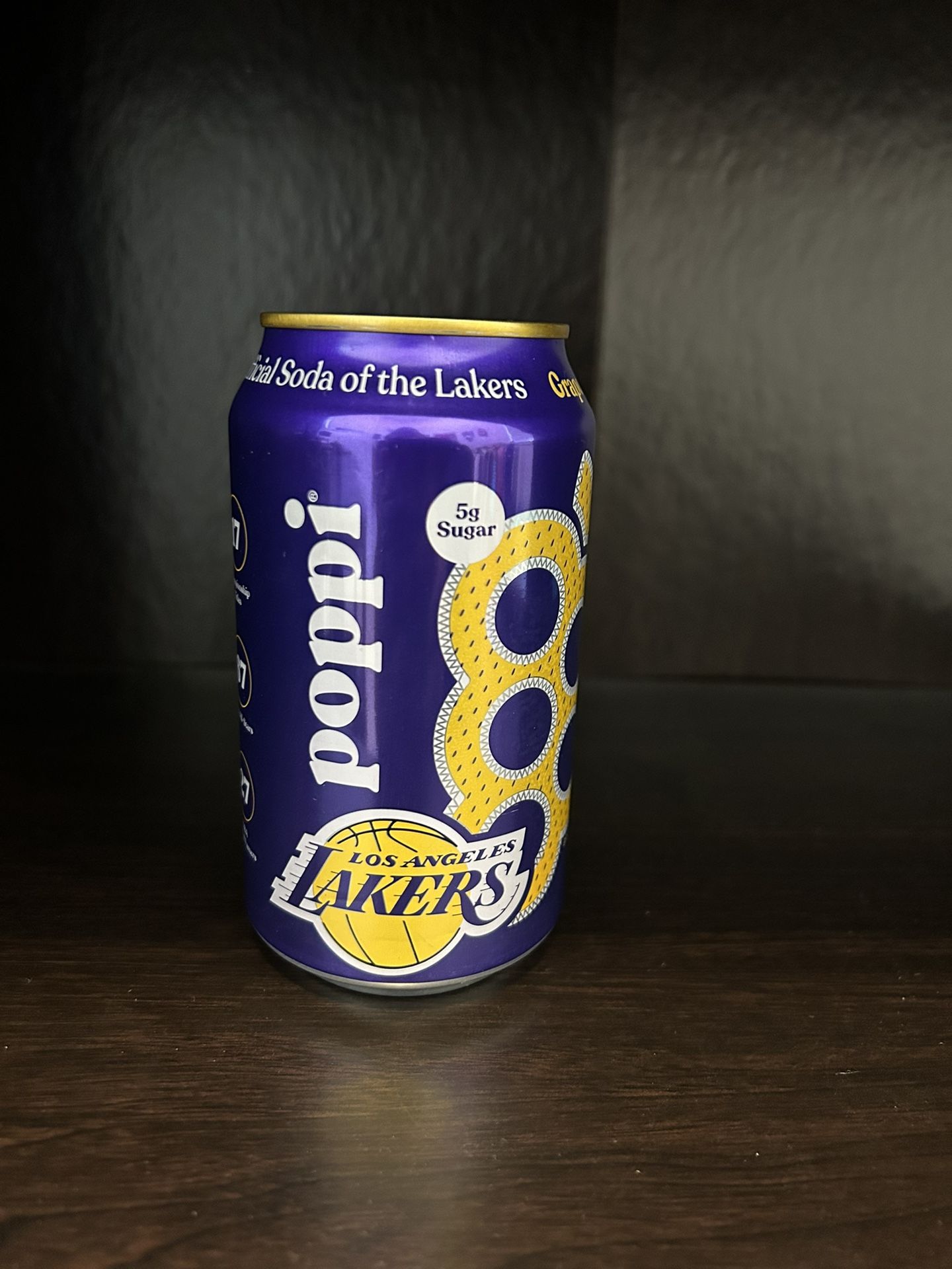 Poppi LA Lakers Can Collectible