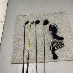 Golf club set drivers hybrids