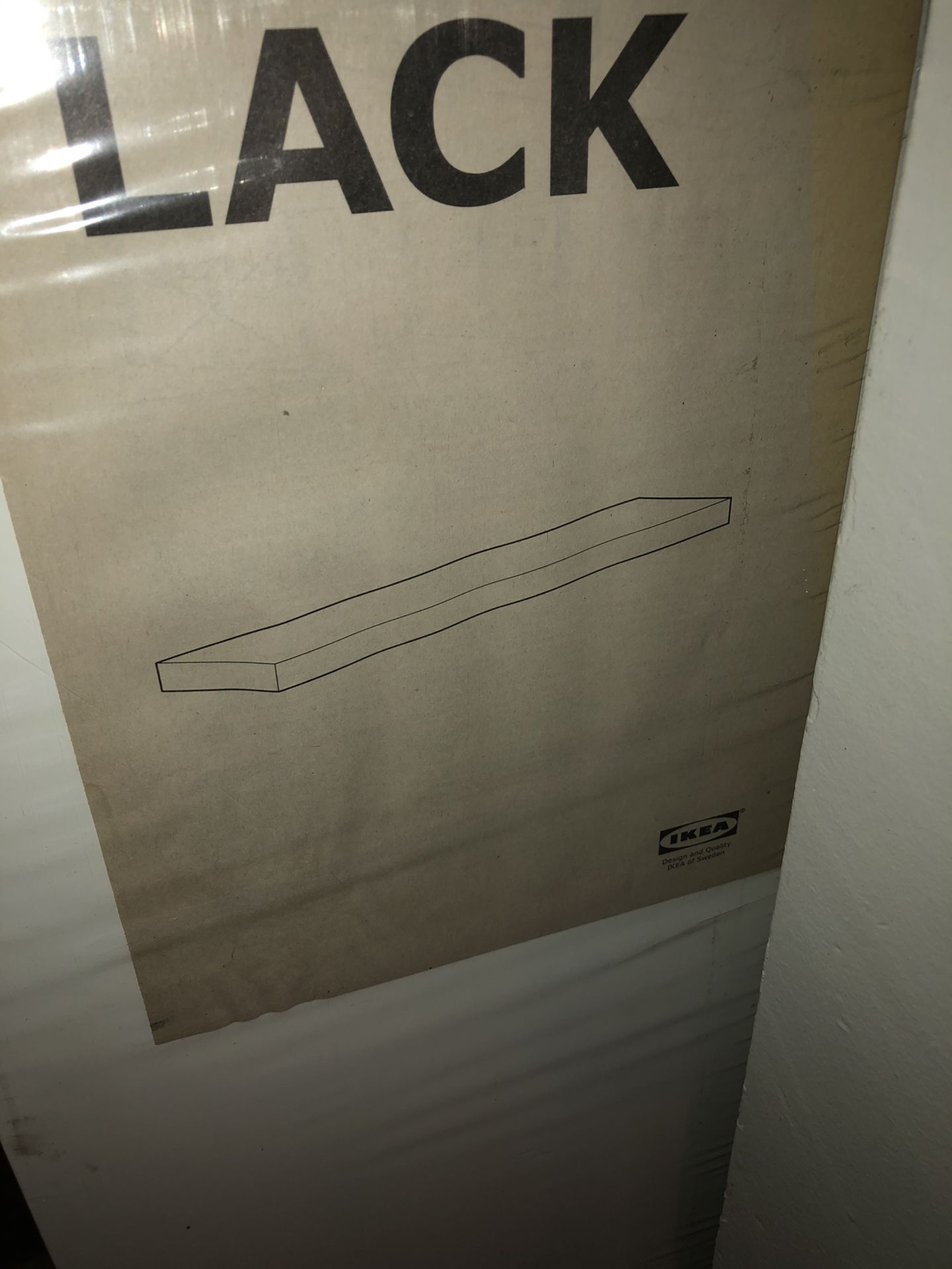 IKEA Lack Floating Shelf
