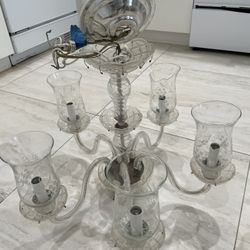 Vintage Clear Lamp