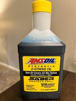 Amsoil Saber Synthetic 2 Stroke Oil