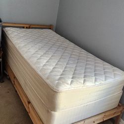 Twin Bed With Matress