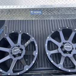 “””ONLY 2 “””. 20inch Black Mickey Thompson Wheels (Ford F150) 