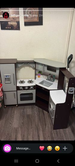 Play kitchen with sounds