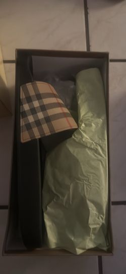 Burberry slides
