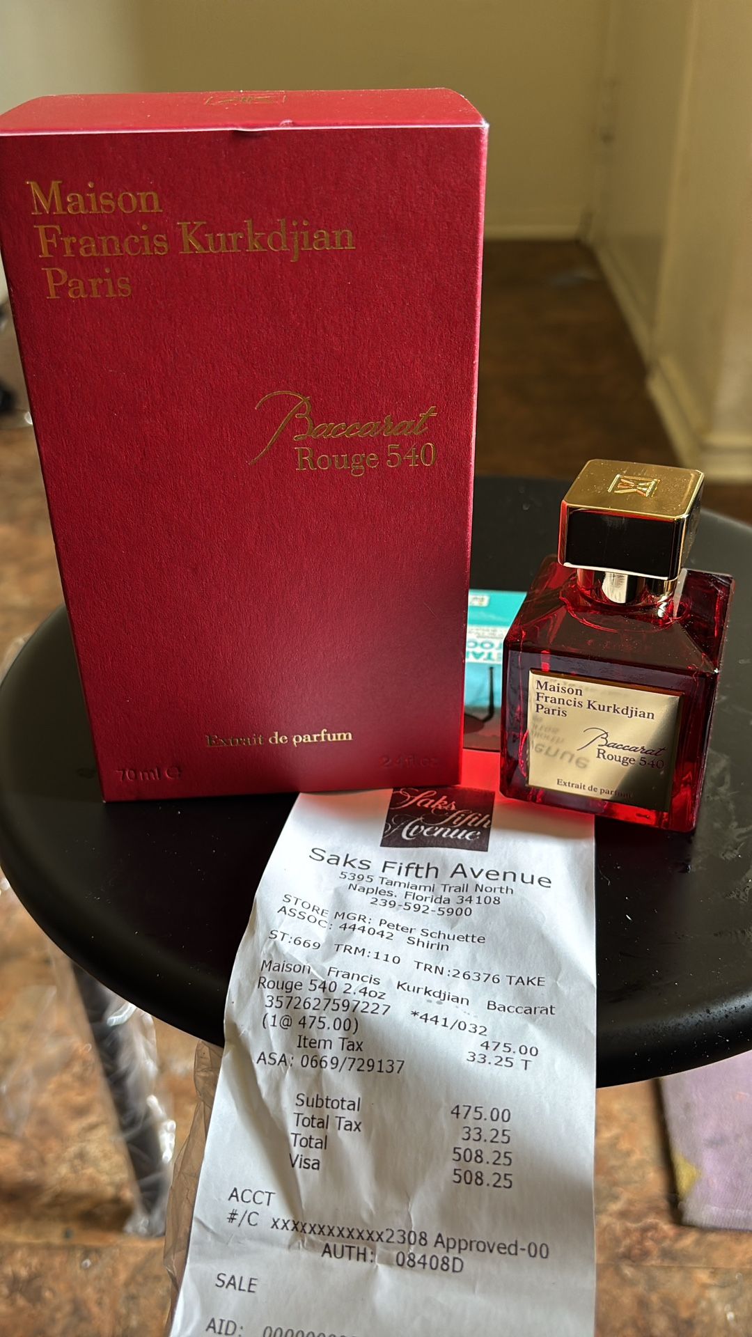 Baccarat Rouge 540 Extrait de Parfum Spray, 2.4 oz.