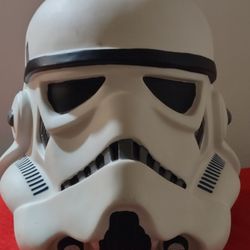 Star Wars Storm Trooper Helmet Piggy Bank 2009 Lucasfilm Ltd. Disney; It is missing the lid.