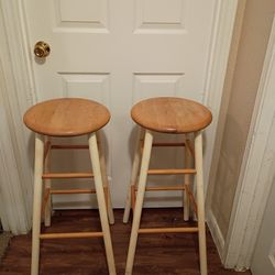 Solid Wood Bar Stools 