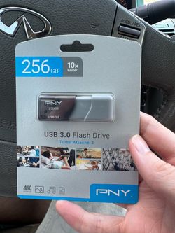 PNY Turbo Attaché 3 256GB USB 3.0 Flash Drive