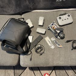 DJI Mini 3 Pro Fly More Bundle – 4 Batteries, Case, Charging Hub, Remote – Excellent Condition