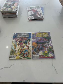 Spider-Man:Funeral for an Octopus 1, 2, Missing 3 to Complete the Set, Marvel Comic Book Bundle FN+