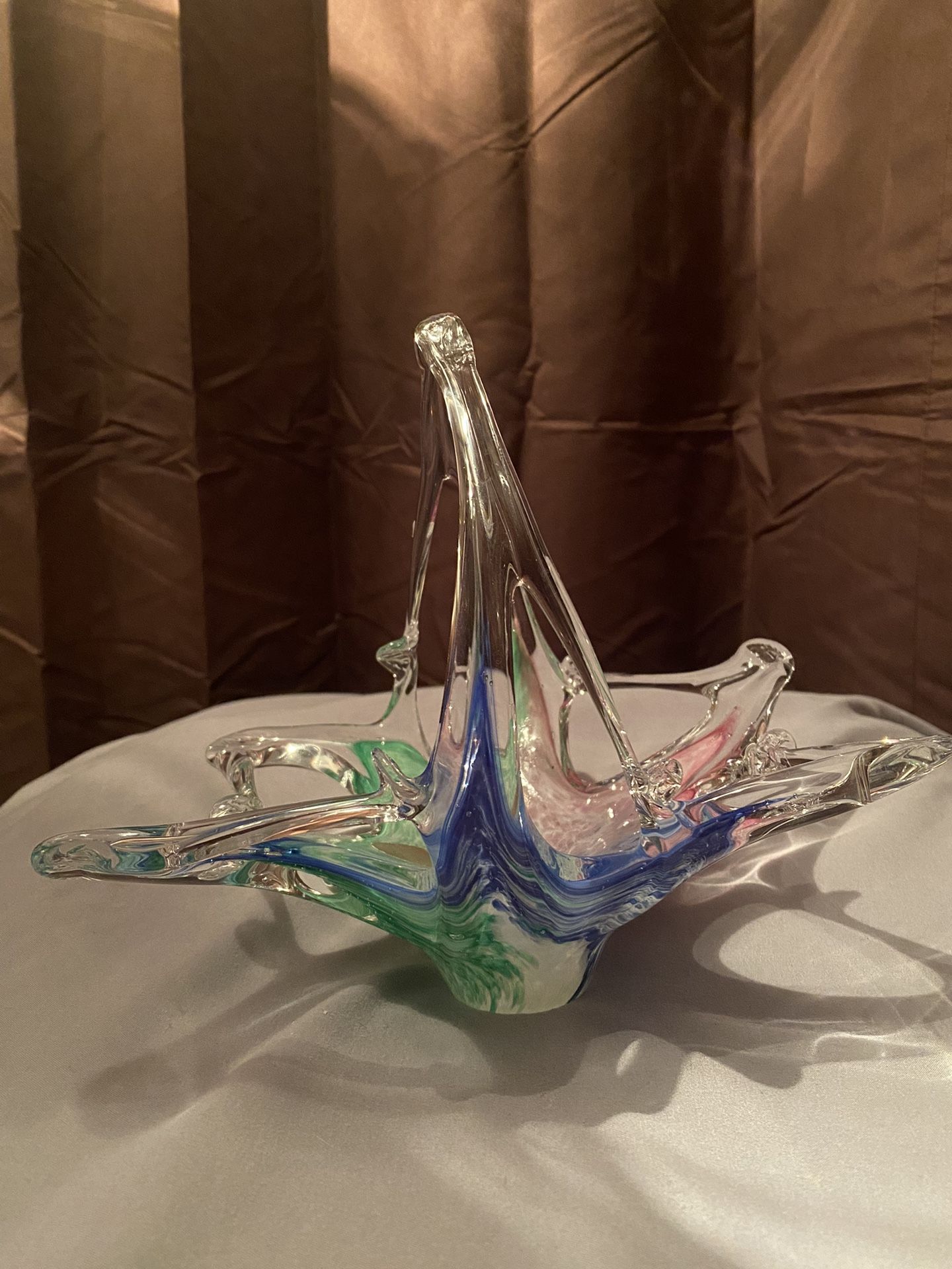 Murano Style Glassware Bowl 