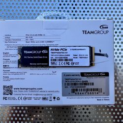 4TB NVMe SSD – TEAMGROUP MP34 M.2 NVMe SSD 4TB – $350 Firm