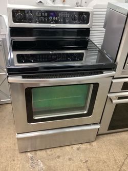 Whirlpool 30 in. 5 Burners Glass Top 5.3 cu.ft. Electric Stove