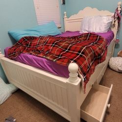 Trundle Bed and Nightstand