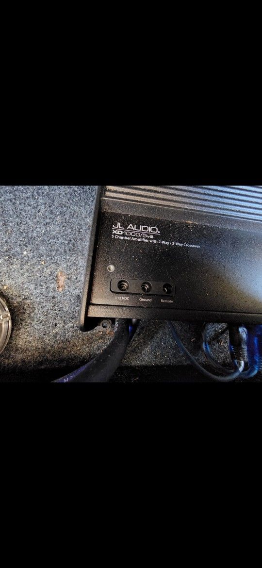 JL Audio Amp And Subs